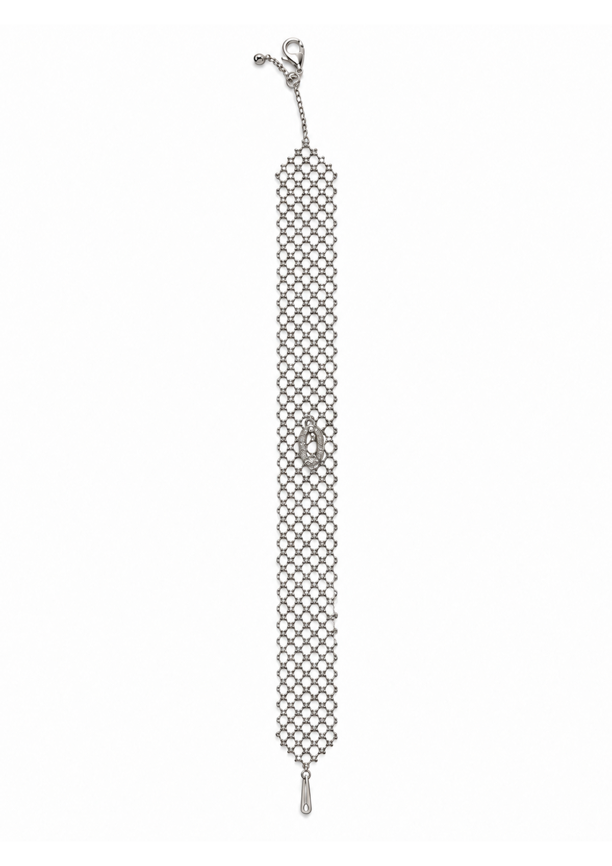 Filigree Logo Knot Bracelet in Sterling Silver