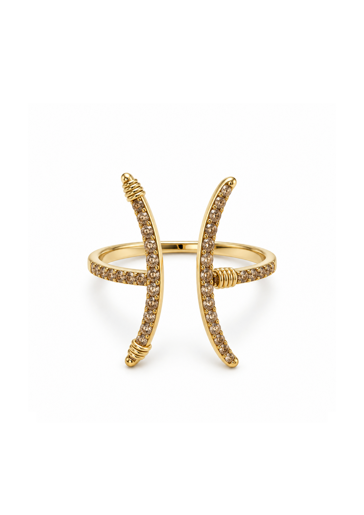 OT Open Ring in 18K Gold