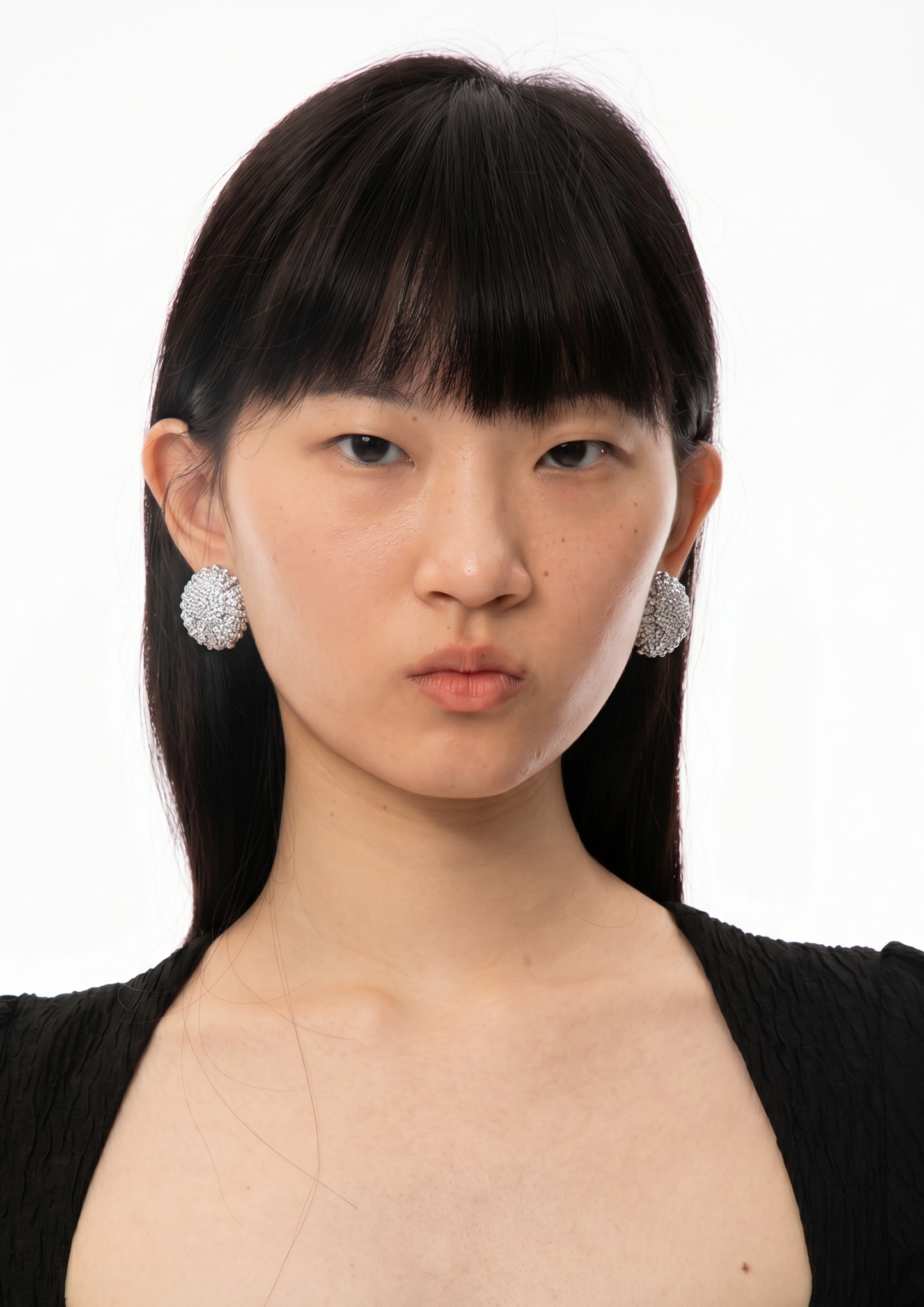 Round Urchin Earring
