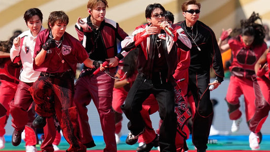 BTS shines in Dosis Jewellery at the FIFA World Cup show