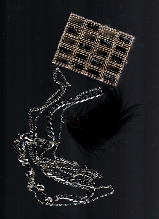 silver bag