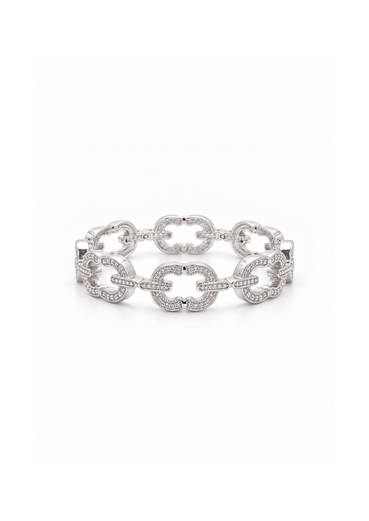 Logo Knot Ring in Sterling Silver