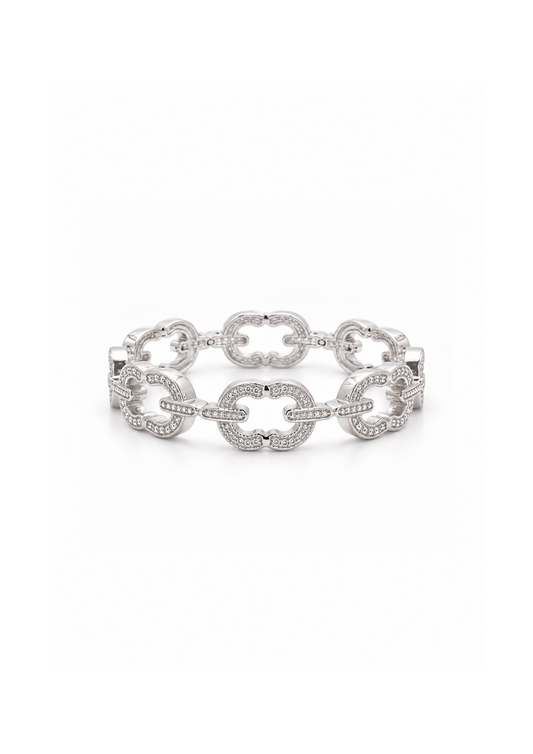 Logo Knot Ring in Sterling Silver