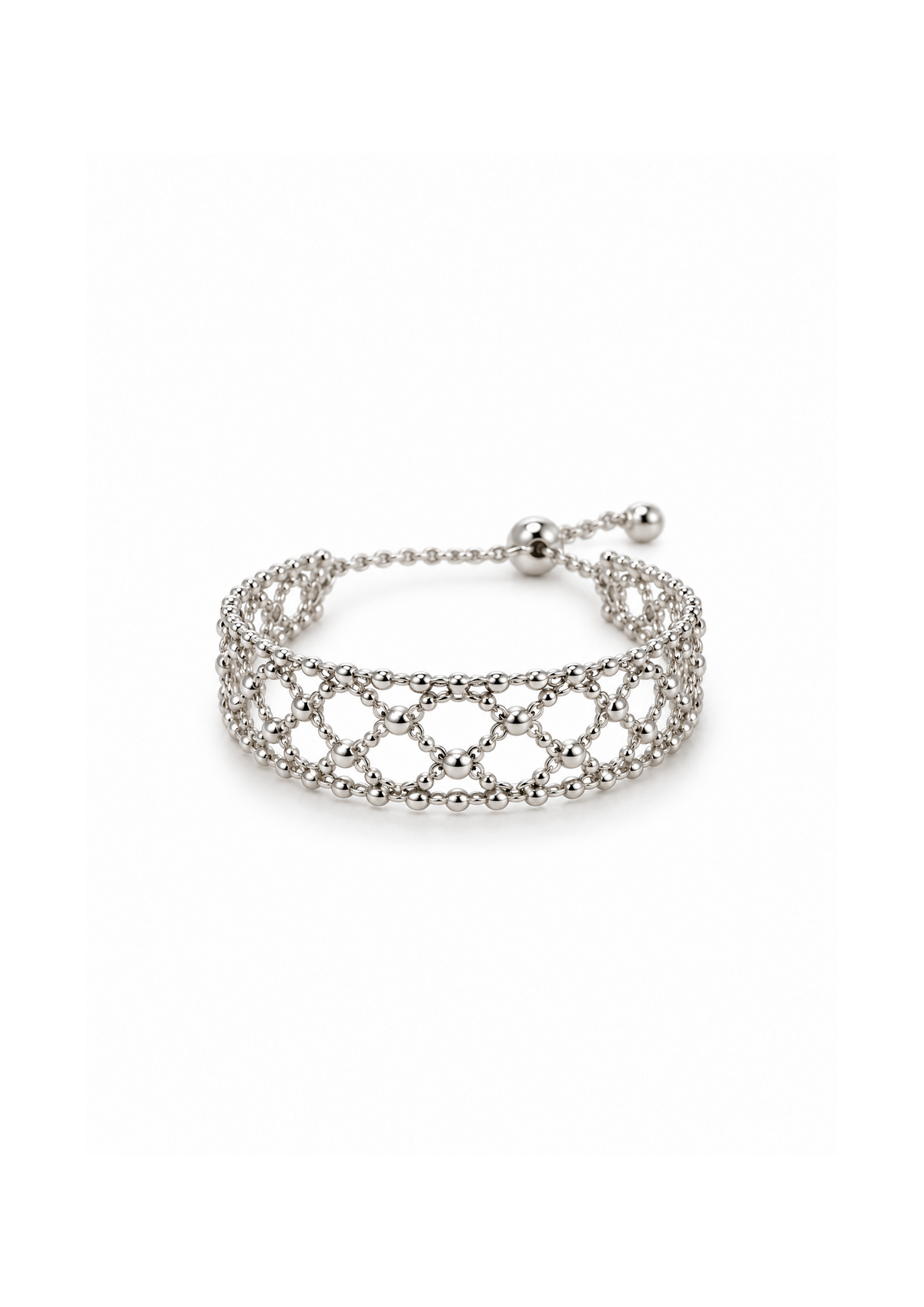 Filigree Knot Ring in Sterling Silver