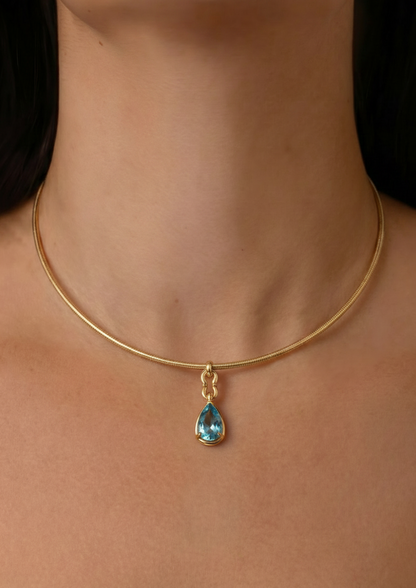 Aquamarine Necklace