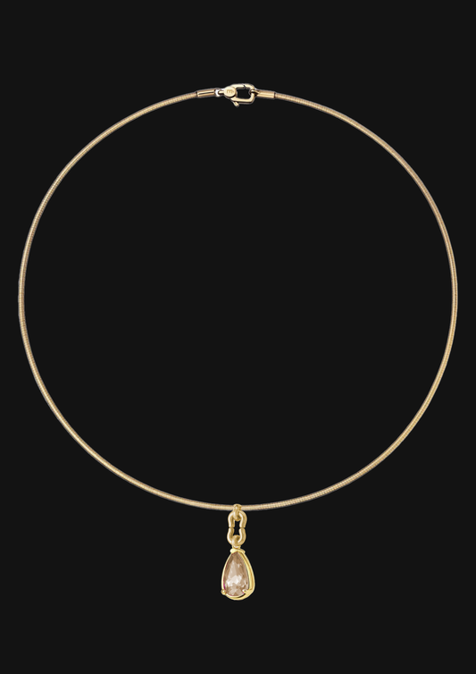 Yellow Topaz Necklace