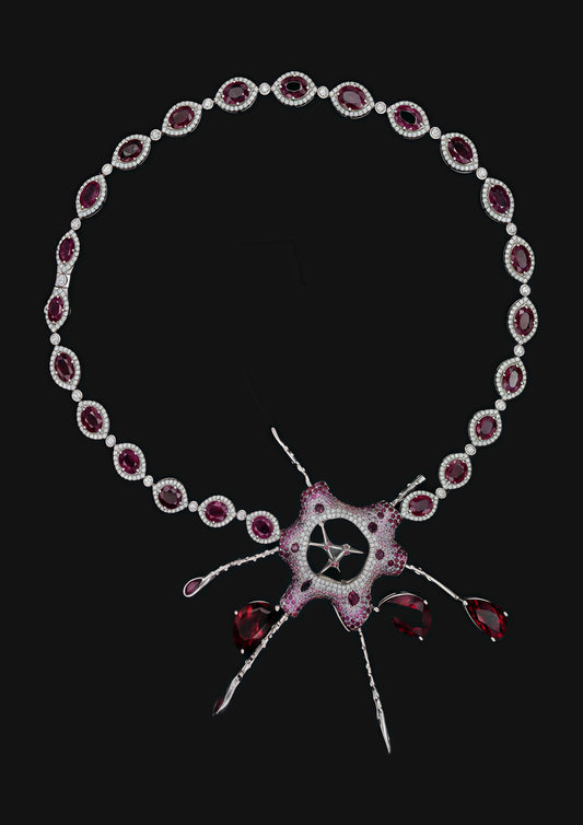 The Host Necklace in 18K Gold