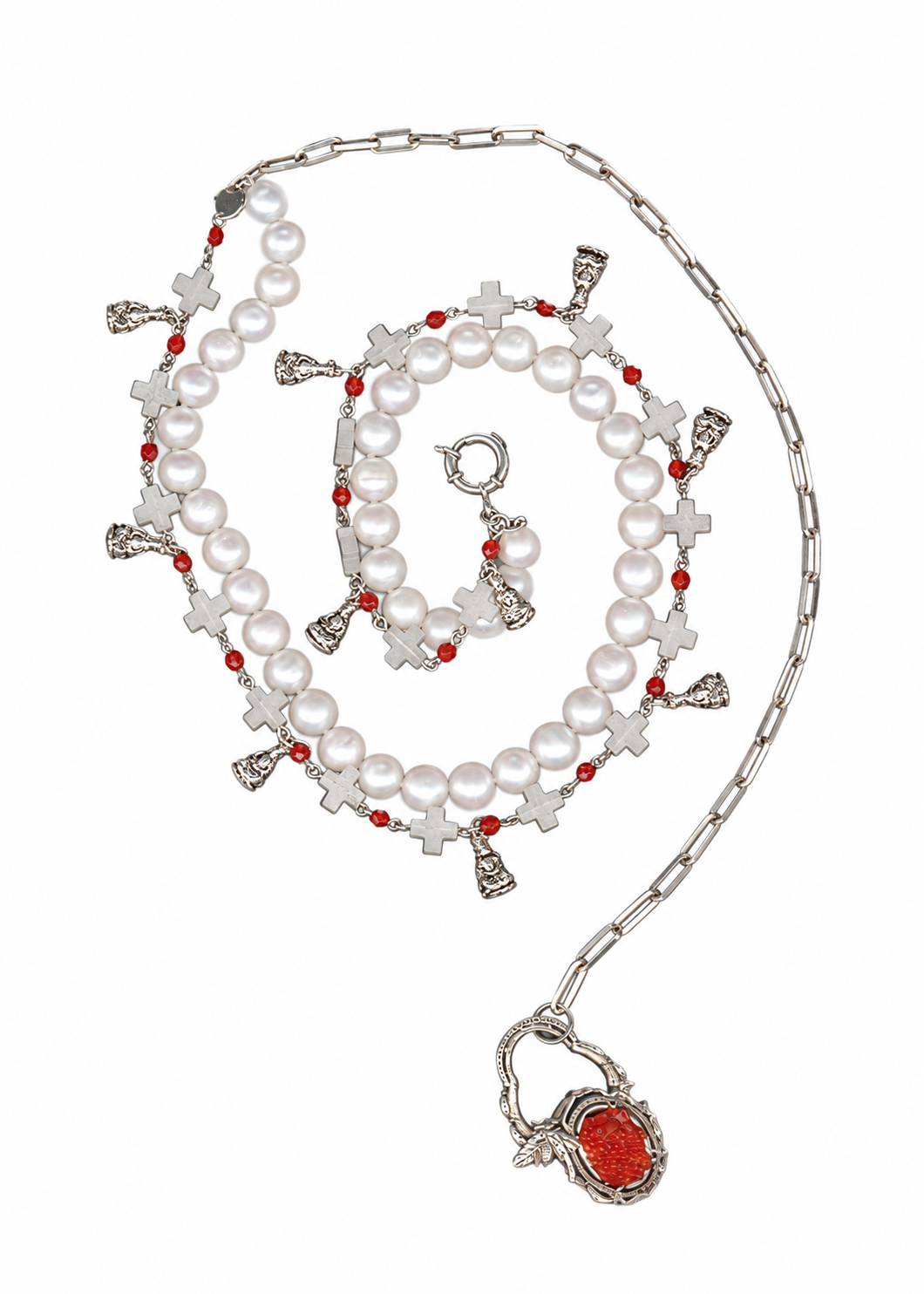 100.40g per dose, body chain on white background