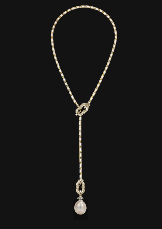 Natural Pearl Adjustable Necklace